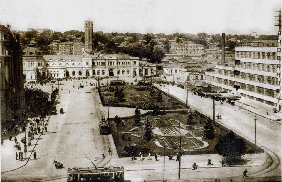 история Харькова, Вокзальная площадь, 1920-е история Харькова, Вокзальная площадь, 1920-е